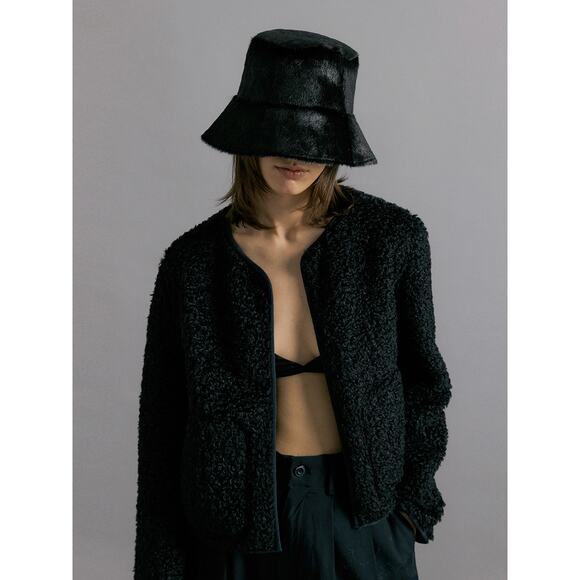 Anthropologie Molliolli Black Cropped Jacket - Picture 3 of 7